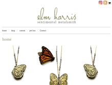 Tablet Screenshot of elmharris.com